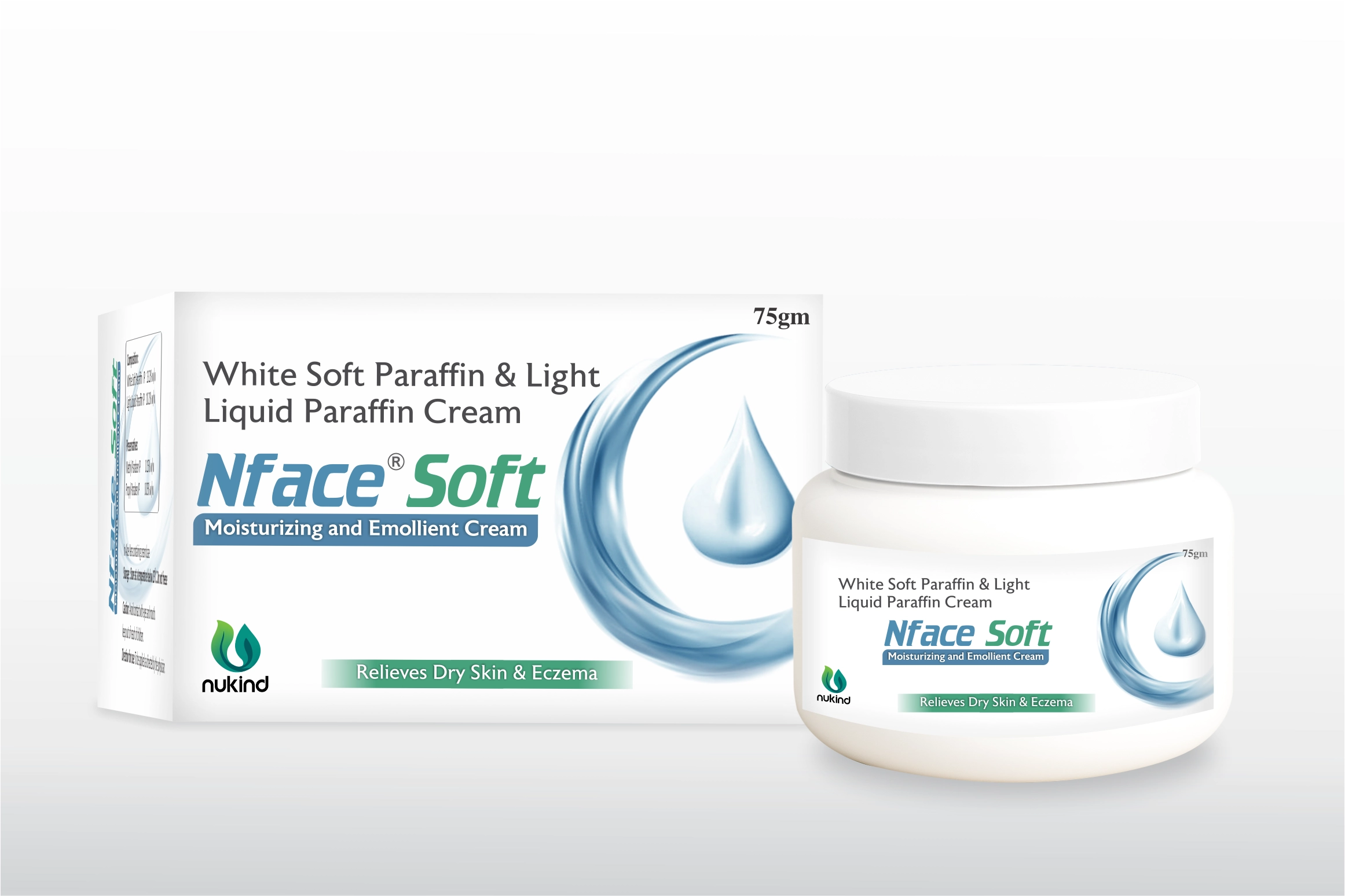 NFACE Soft Cream | White Soft Paraffin & Light Liquid Paraffin Moisturizing Cream