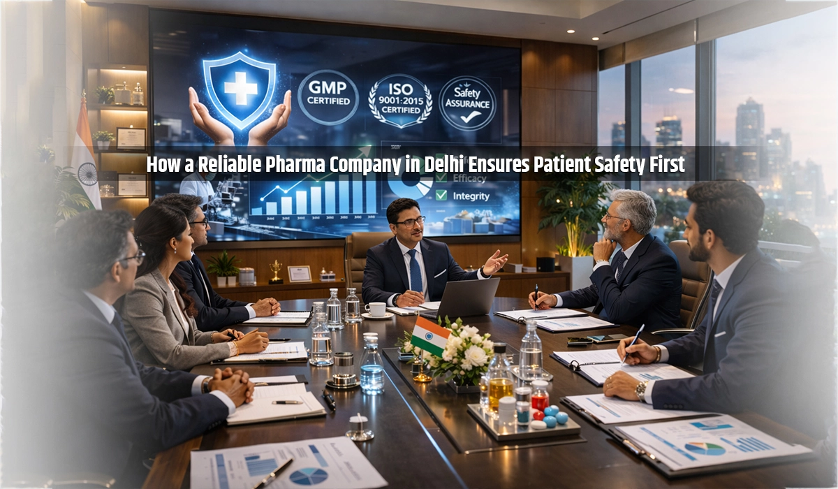 How a Reliable Pharma Company in Delhi Ensures Patient Safety First