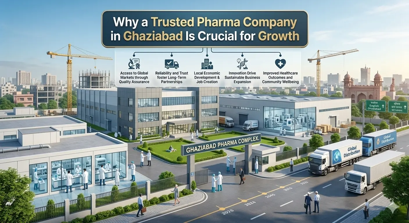 Why a Trusted Pharma Company in Ghaziabad Is Crucial for Growth