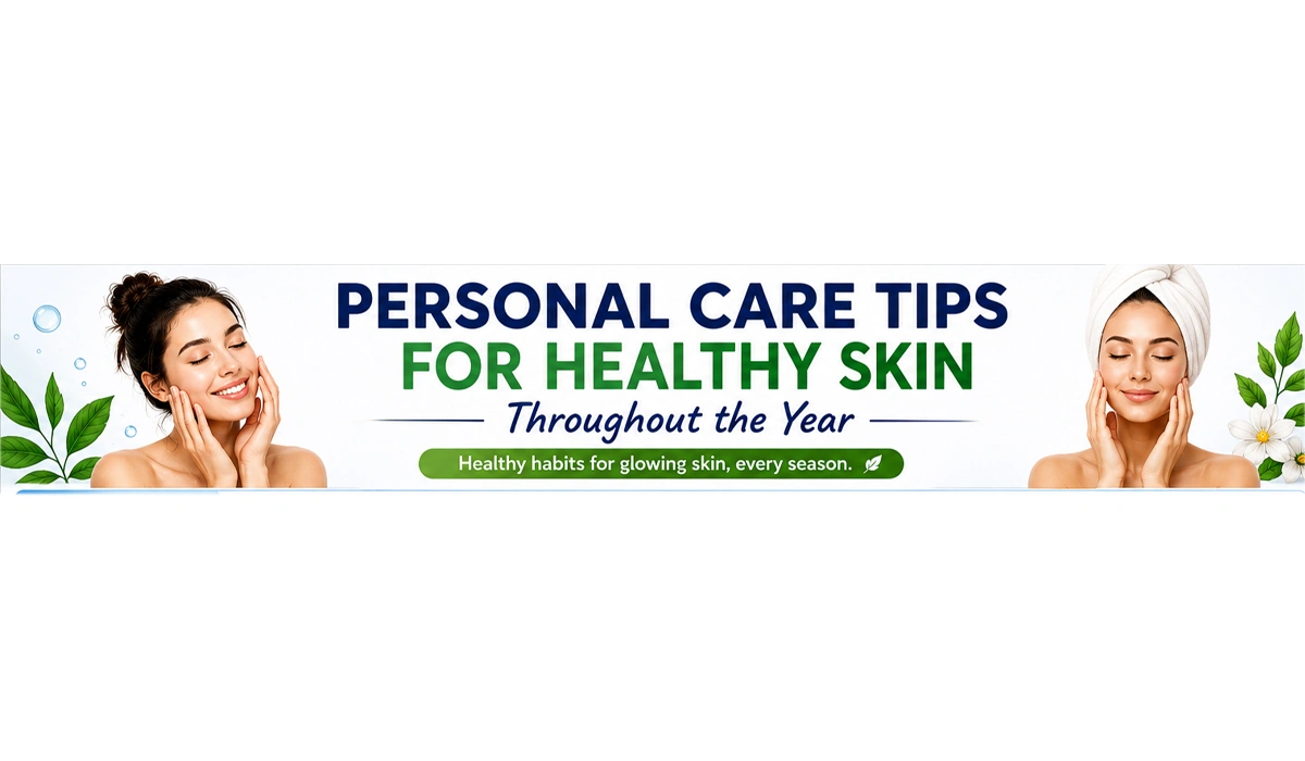 Personal Care Tips for Healthy Skin Throughout the Year
