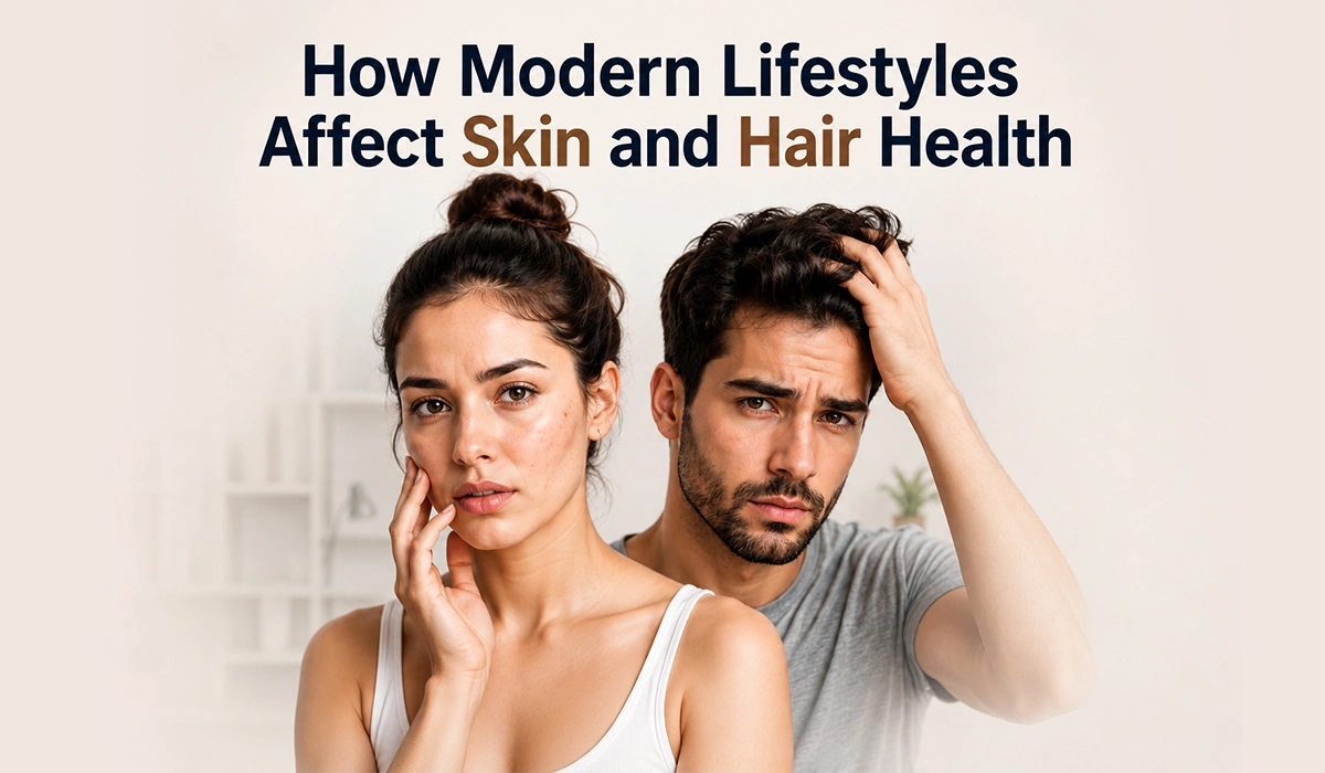 How Modern Lifestyles Affect Skin and Hair Health