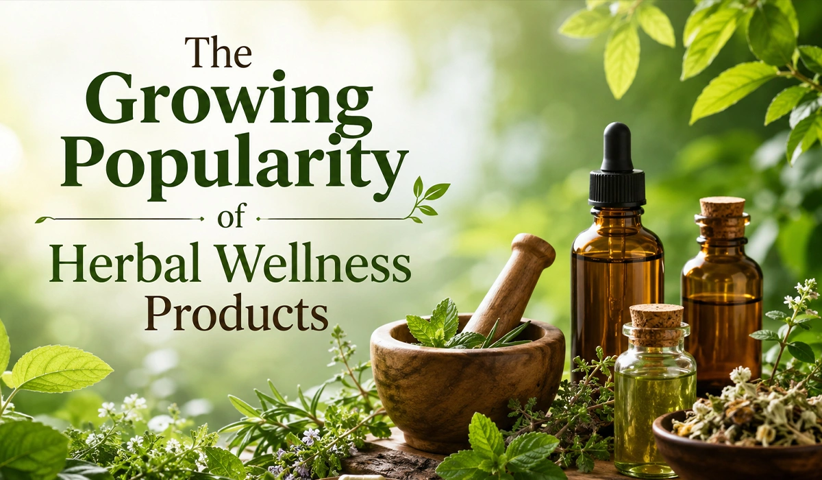 The Growing Popularity of Herbal Wellness Products