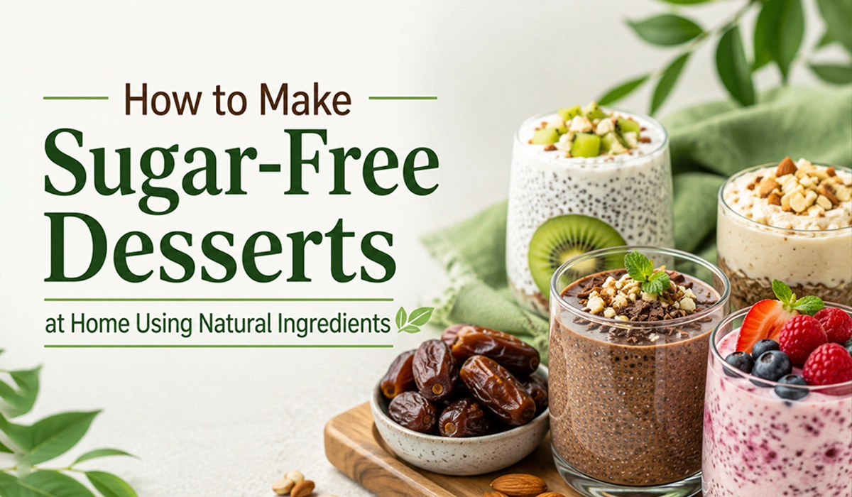 How to Make Sugar-Free Desserts at Home Using Natural Ingredients