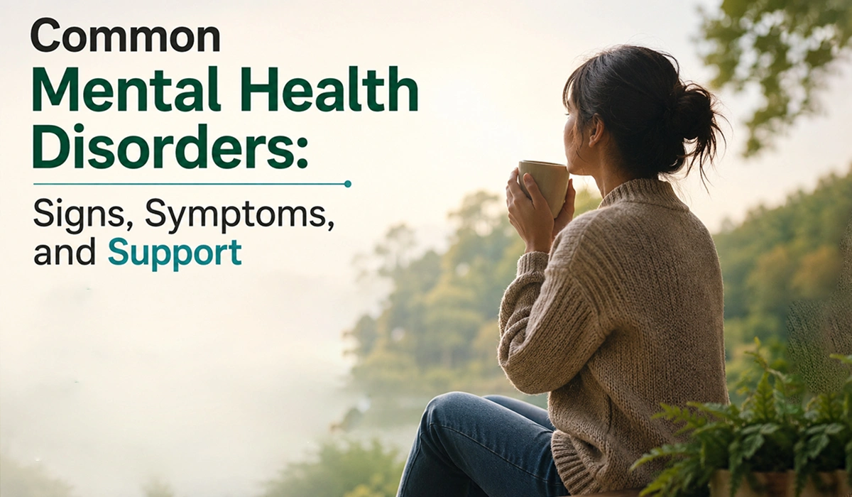 Common Mental Health Disorders: Signs, Symptoms, and Support
