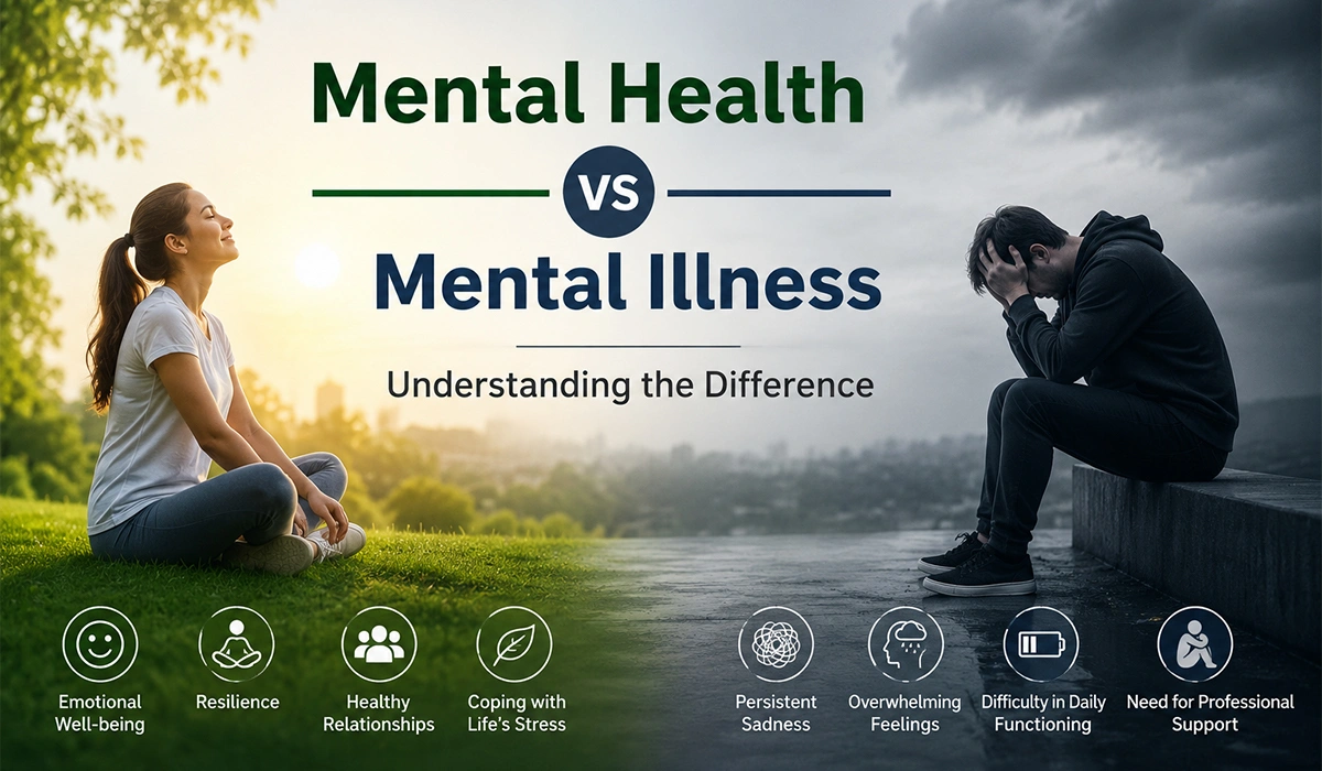 Mental Health vs Mental Illness: Understanding the Difference