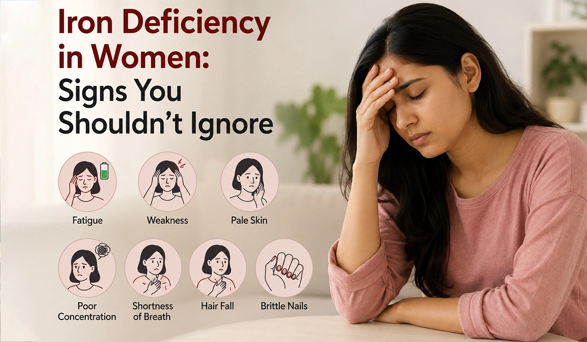Iron Deficiency in Women: Signs You Shouldn't Ignore
