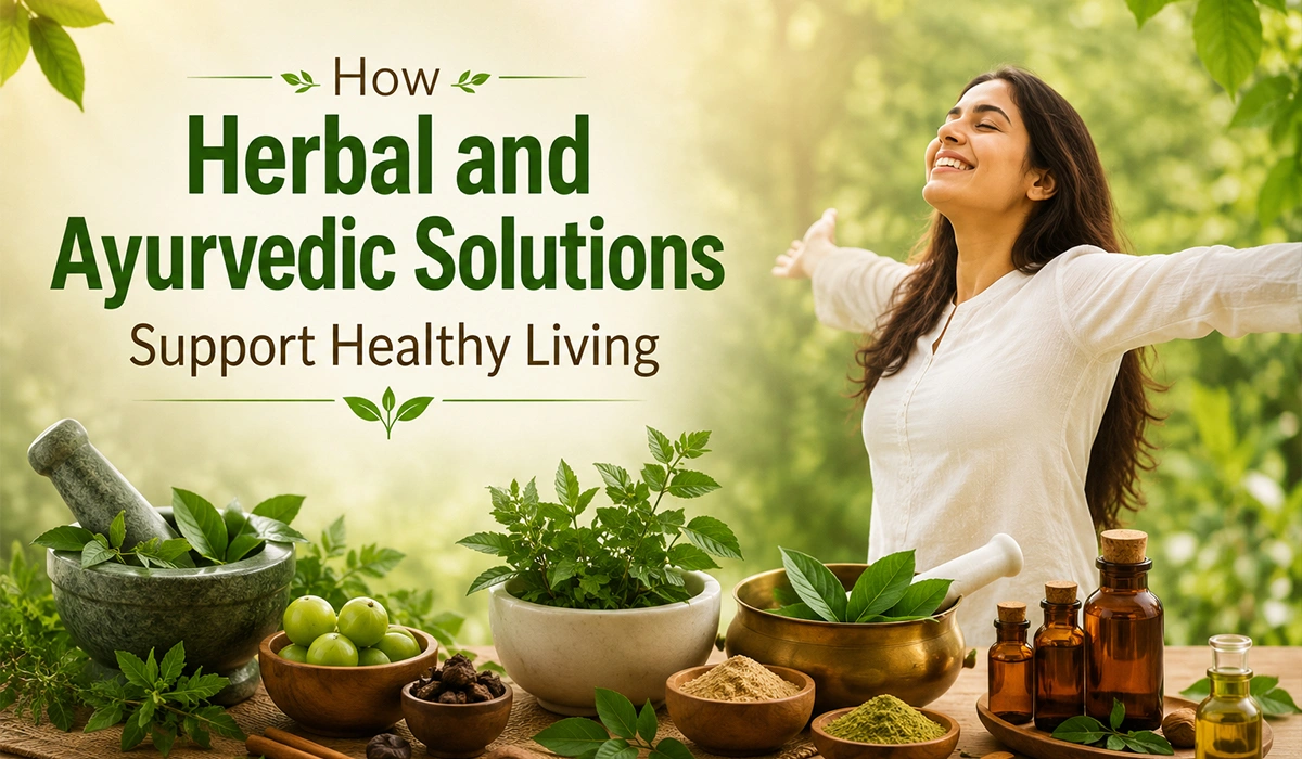 How Herbal and Ayurvedic Solutions Support Healthy Living