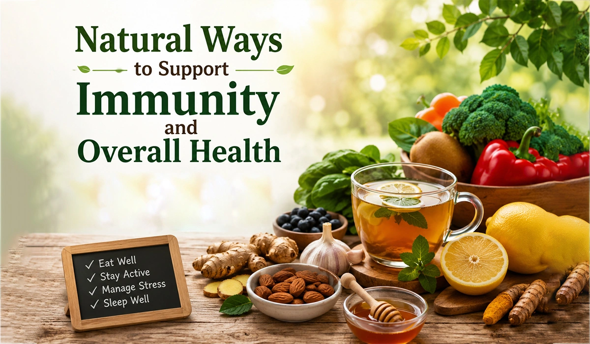 Natural Ways to Support Immunity and Overall Health