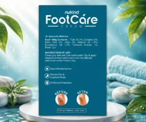 Footcare Cream for Dry & Cracked Heels | Nukind Healthcare