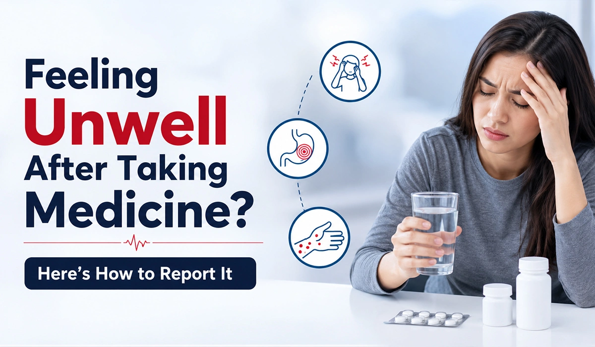 Feeling Unwell After Taking Medicine? Here's How to Report It